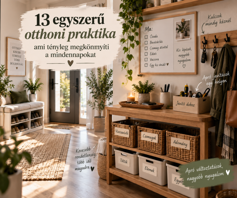 13 egyszerű otthoni praktika, ami tényleg megkönnyíti a mindennapokat